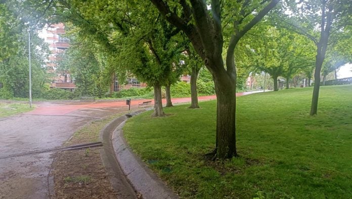Parque de la Constitución, en Guadalajara, en mayo de 2024. (Foto: La Crónic@)