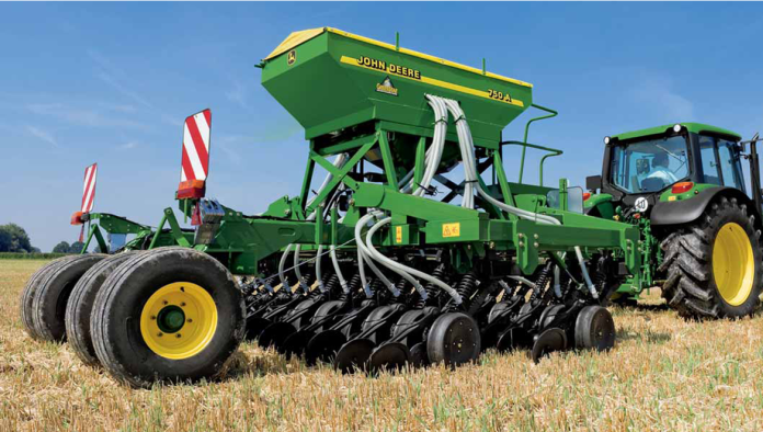 Ejemplo de maquinaria para siembra directa.