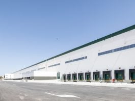 Nave logística de Prologis en el polígono de El Ruiseñor.
