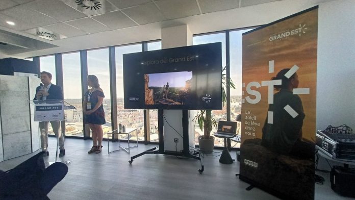 Presentación de la región francesa del Grand Est en Madrid, el 6 de junio de 2024. (Foto: La Crónic@)