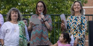 Rosa San Millán, pregonera en el Alamín Rosa San Millán, pregonera de las fiestas del Alamín 2024.