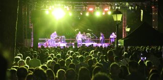 Gwendal, en el Solsticio Folk de Guadalajara.