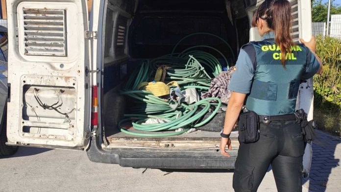 Misma nacionalidad, mismos horarios y misma actividad delictiva: el robo de cable de cobre es una plaga que está dando mucho que hacer a la Guardia Civil de Guadalajara en estas semanas.