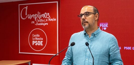Bellido pide explicaciones sobre la corrupción del PSOE Pablo Bellido, en su rueda de prensa del 19 de julio de 2024.