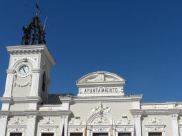 Torre del Ayuntamiento de Guadalajara el 11 de julio de 2024. (Foto: La Crónic@)