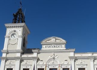 Torre del Ayuntamiento de Guadalajara el 11 de julio de 2024. (Foto: La Crónic@)