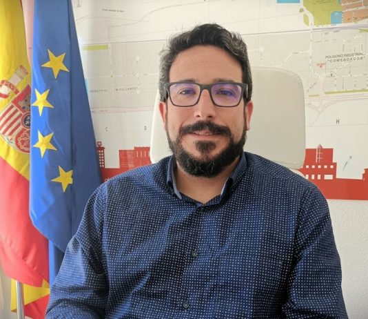Miguel Óscar Aparicio, alcalde de Azuqueca de Henares, en julio de 2024. (Foto: La Crónic@)