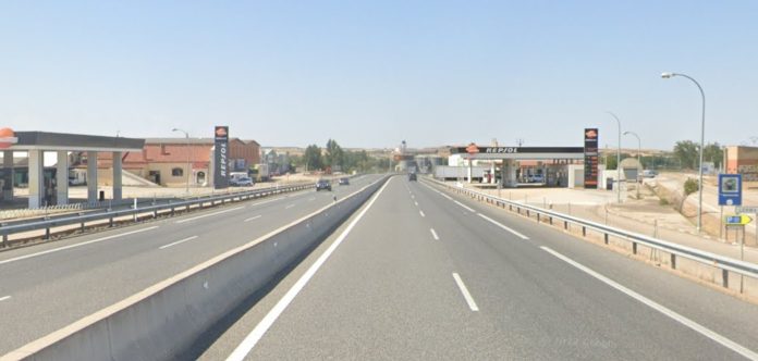 La maquinaria robada fue interceptada en la A-, a la altura de la localidad burgalesa de Villalmanzo. (Foto: Google Maps)