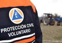 10 pueblos reciben ayuda de la Junta para sus planes de Protección Civil Voluntario de Protección Civil.