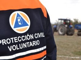 Voluntario de Protección Civil.