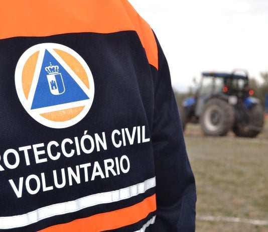 Voluntario de Protección Civil.
