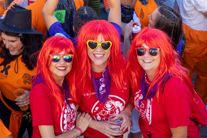 Una de las imágenes del chupinazo de 2024.