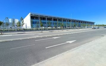 Exterior de la planta de Cummins en Guadalajara. (Foto: La Crónic@)
