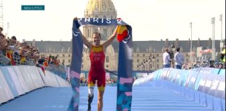Dani Molina, medalla de oro en París El momento justo de la victoria de Dani Molina en París el 2 de septiembre de 2024. (Imagen: RTVE)
