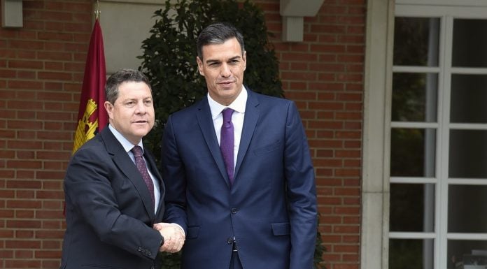 Esto es lo que ha dicho Pedro Sánchez de Castilla-La Mancha García-Page y Pedro Sánchez en los momentos previos a su único encuentro hasta la fecha en Moncloa, el 15 de octubre de 2018.