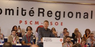 Apoyo unánime del PSOE de Castilla-La Mancha a Page