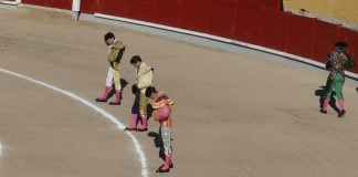 Juan Ortega, en su primer paseíllo en Guadalajara. (Foto: La Crónic@)