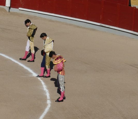 Juan Ortega, en su primer paseíllo en Guadalajara. (Foto: La Crónic@)
