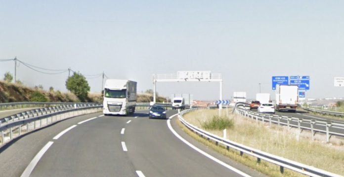 la-a-2-a-la-altura-de-taracena. La A-2 a la altura de Taracena. (Foto: Google Maps)