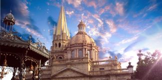 Catedral de Guadalajara, en México.