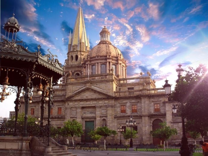 Catedral de Guadalajara, en México.