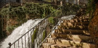 Acércate sin miedo a las cascadas de Trillo Mejorados los accesos a las cascadas del río Cifuentes en Trillo.