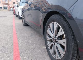 No intentes aparcar en el Mercado de Abastos ni en el torreón de Alvarfáñez Zona roja