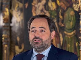 Paco Núñez, durante su mensaje de Navidad el 23 de diciembre de 2024.