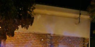 El bajo ha quedado arrasado y todo el edificio muy dañado por la explosión de butano en Fontanar. (Foto: Protección Civil de Fontanar)