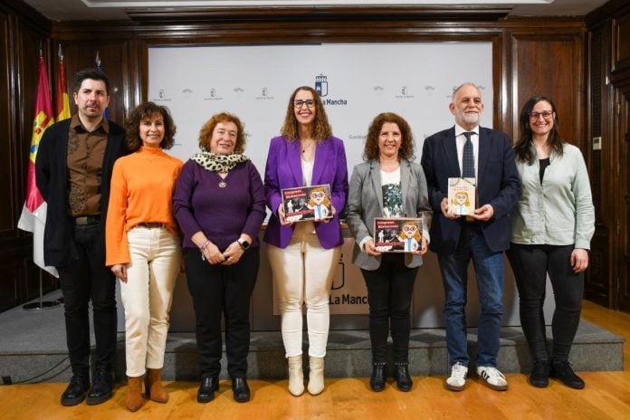 Presentación del juego de mesa 'Mujeres Científicas: Congreso Misterioso'. REMITIDA / HANDOUT por JCCM Fotografía remitida a medios de comunicación exclusivamente para ilustrar la noticia a la que hace referencia la imagen, y citando la procedencia de la imagen en la firma 13/2/2025