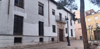 Palacio de la plaza de San Esteban en febrero de 2025.