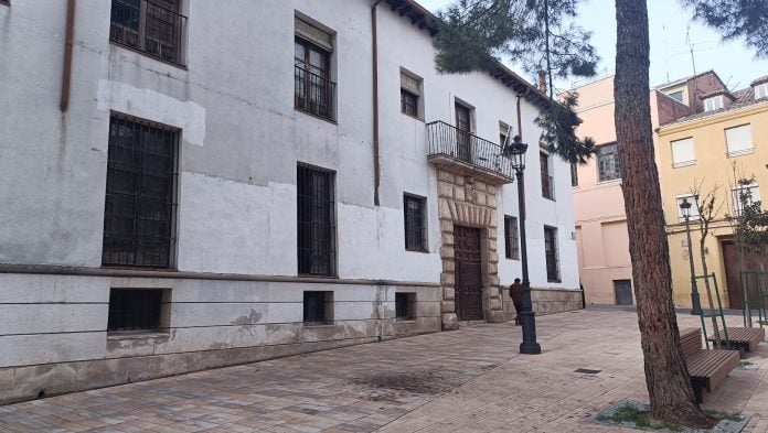 Palacio de la plaza de San Esteban en febrero de 2025.