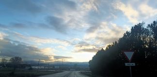 Amanecer del domingo, 9 de marzo de 2025, con una inesperada tregua dada por la lluvia. (Foto: La Crónic@)