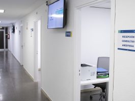 Consultas de Anestesia del Hospital de Guadalajara.