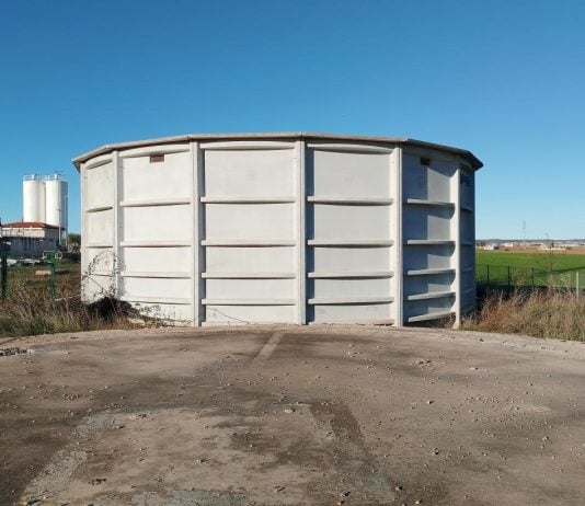 Depósito de agua.