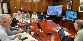 Reunión de seguimiento del temporal de la Delegación de la Junta en Guadalajara.