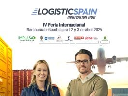 Cartel anunciador de "Logistics Spain" en su edición de 2025.