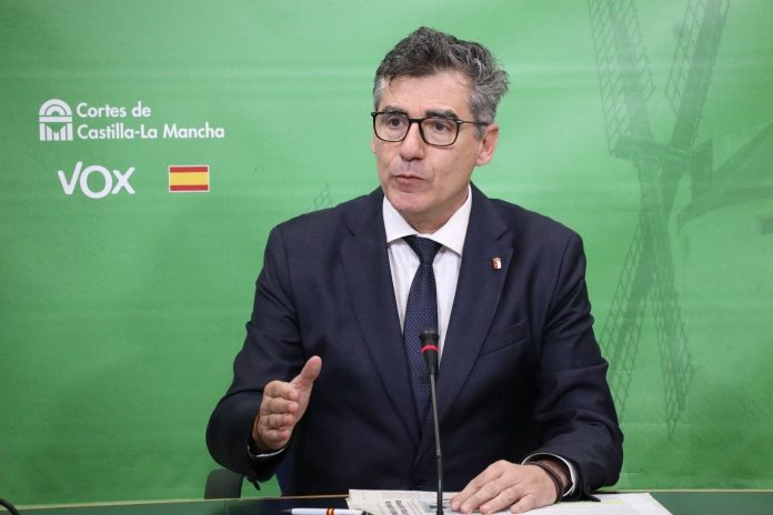 El diputado regional de Vox Francisco Cobo.