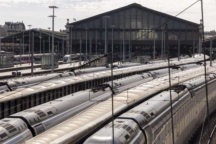 La Gare du Nord de París, a la que llegan muchos de los que vuelan a la capital de Francia a través del aeropuerto Charles de Gaulle.