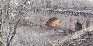 El puente sobre el Henares, el 23 de marzo de 2025. (Foto: La Crónic@)