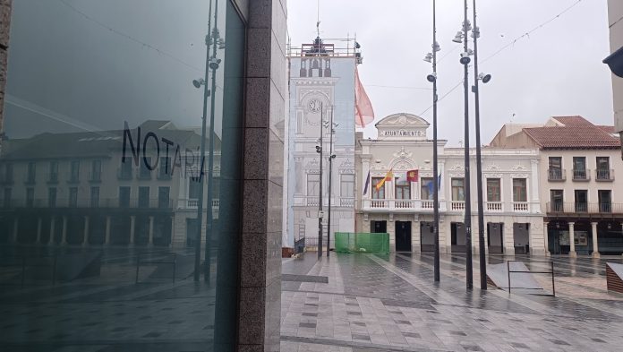 Exterior de una notaría en el centro de Guadalajara. (Foto: La Crónic@)