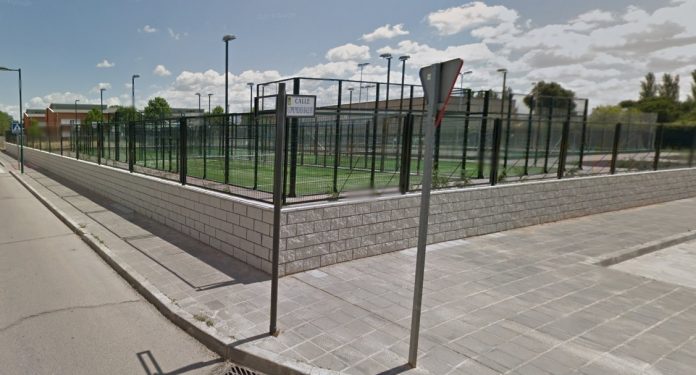 Pistas de pádel en Marchamalo. (Foto: Google Maps)