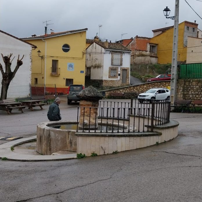 San Andrés del Congosto en la mañana del 10 de marzo de 2025, sin saber aún si serían evacuados o no los escasos vecinos de este pueblo. (Foto: La Crónic@)