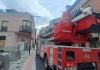 Una de las autoescalas de que dispone el parque de Bomberos de Guadalajara. La nueva costará 1.200.000 euros. (Foto: La Crónic@)