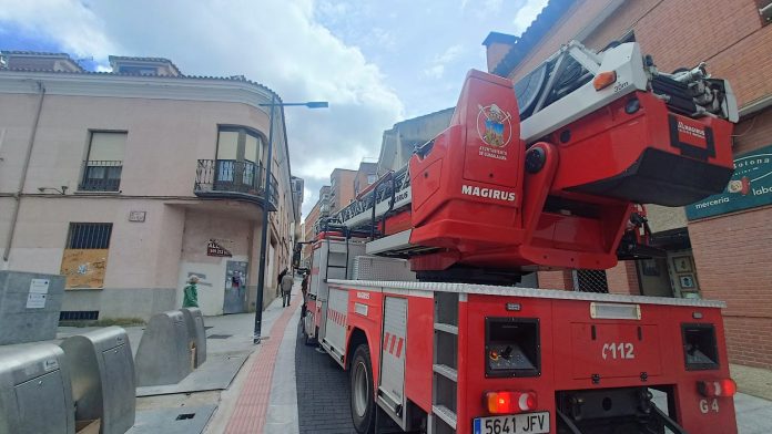 Una de las autoescalas de que dispone el parque de Bomberos de Guadalajara. La nueva costará 1.200.000 euros. (Foto: La Crónic@)