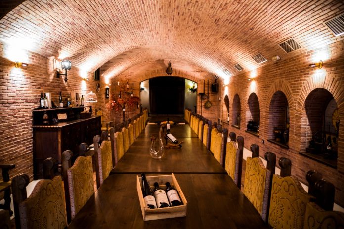 Bodega en la Finca Río Negro.