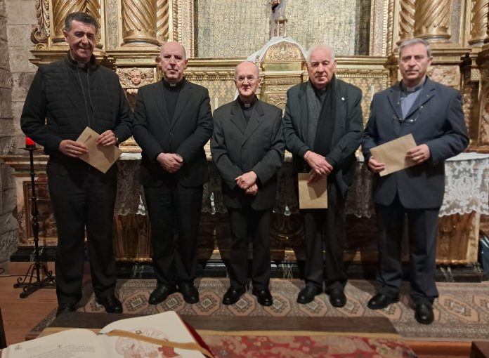 Vicarios del Consejo Episcopal, tras su renovación en abril de 2025.