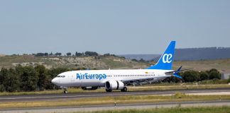 Unidad del Boeing 737 que Air Europa acaba de incorporar a su flota.