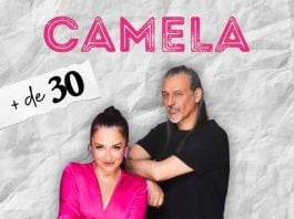 Cartel promocional de "Camela" en su actual gira de 2025.