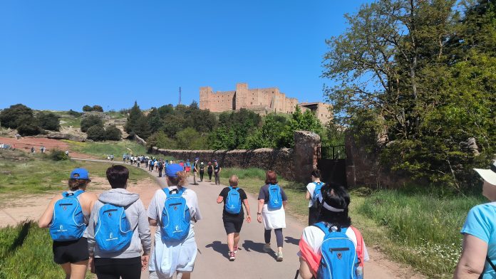 Marcha por los alrededores de Sigüenza el 18 de mayo de 2025.